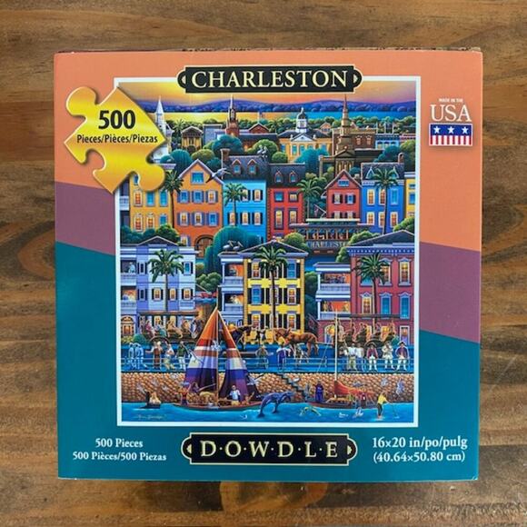 Lot of 5 Puzzles - Buffalo, Galison, Dowle - Picture 2 of 6